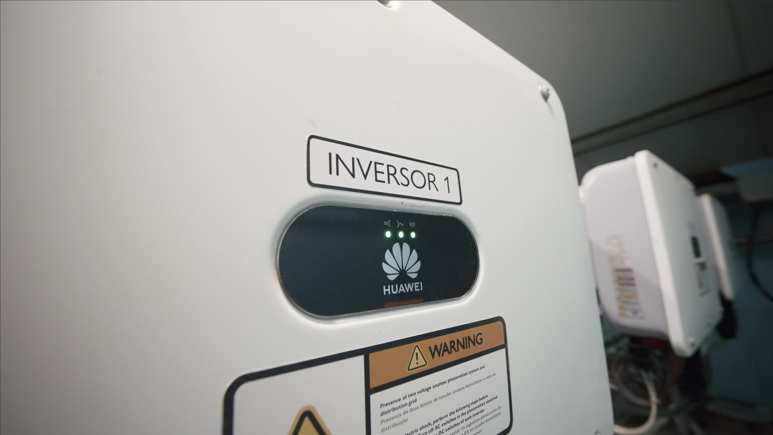 Sistema em operação